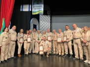 يافا: منح السيد دافيد منصور وسام "الأسد الذهبي" 